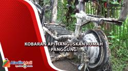  Korsleting Listrik, Rumah Panggung di Tanralili Sulsel Ludes Terbakar<