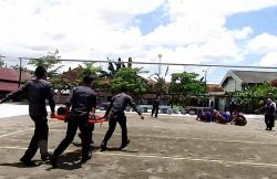 Cegah Korban Jiwa, Warga Binaan Lapas Wonosari Dilatih Mitigasi Bencana Gempa Bumi