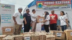 Berkomitmen Tebar Kebaikan, MNC Peduli Kembali Bantu Korban Gempa Cianjur<