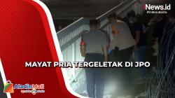 Mayat Pria Tergeletak di JPO Depan Gedung DPR, Diduga Serangan Jantung