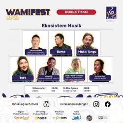 Lewat Diskusi Panel, Tere Sampaikan Tujuan Diadakannya WAMIFEST 2022