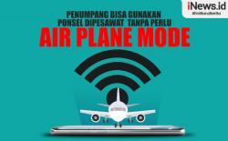 Infografis: Goodbye Airplane Mode, Penumpang Pesawat Bakal Bisa Gunakan Ponsel Secara Maksimal