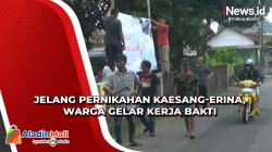 Bersihkan Lingkungan Jelang Pernikahan Kaesang-Erina, Warga Purwosari Gelar Kerja Bakti