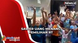 Menang Pemilihan RT, Kandidat Sawer Uang ke Warga di Kali Angke