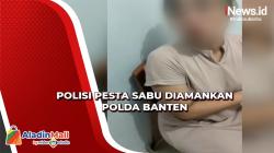 Pesta Sabu Bareng Wanita, Oknum Polisi Diamankan Polda Banten