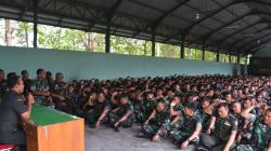 Danrem Makutarama ke Prajurit Alugoro: Jangan Berbuat Pelanggaran, Sayangi Dirimu dan Keluarga