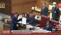 Rapat Paripurna, DPR Sahkan RKUHP Jadi UU