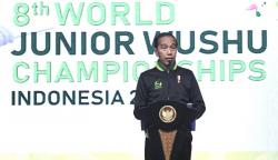 Presiden Jokowi Buka Kejuaraan Dunia Wushu Junior ke-8