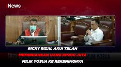 Ricky Rizal Akui Telah Memindahkan Uang Rp200 Juta Milik Yosua ke Rekeningnya
