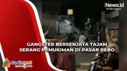 Kronologi Gangster Bersenjata Tajam Serang Pemukiman Warga di Pasar Rebo