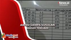 40 Kali Gempa Susulan Goyang Jember