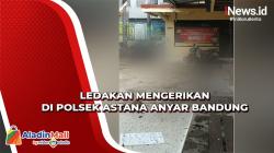 Diduga Bom Bunuh Diri Meledak di Polsek Astana Anyar Bandung