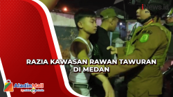 Petugas Razia Temukan Celurit di Kawasan Rawan Tawuran Medan