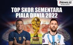 Infografis Daftar Top Skor Sementara Piala Dunia 2022: Ramos Samai Messi