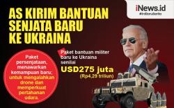 Infografis Senjata Baru dari AS untuk Ukraina Dapat Lumpuhkan Drone
