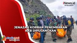 Jenazah Tukang Ojek Korban Penembakan KKB Dipulangkan ke Kampung Halaman