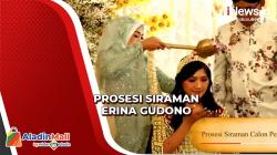 Suasana Siraman Erina Gudono Pakai Air dari 7 Sumber