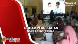 Gelar Nobar Pernikahan Kaesang-Erina, Warga Purwosari Juga Sediakan Makanan Gratis