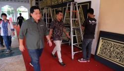 Menteri BUMN Erick Thohir Turun Tangan Cek Persiapan Pernikahan Kaesang
