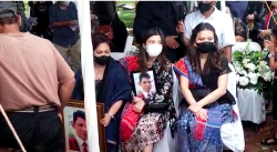 Marsha Aruan Tegar Melepas Kepergian Ayahanda untuk Selamanya: Aku Senang Banyak yang datang