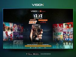 Jangan Lewatkan Streaming Murah Akhir Tahun, Nikmati Promo 25% Vision+ di Shopee Birthday Sale 12.12