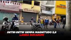 Detik-detik Gempa Melanda Wilayah Sukabumi 