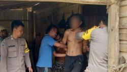 ODGJ Ngamuk Acungkan Pisau di Bengkayang, Polisi dan Warga Turun Tangan<
