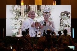 Potret Akad Nikah Kaesang Pangarep dengan Erina Gudono