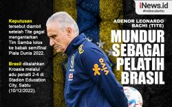 Infografis Tite Mundur Sebagai Pelatih Timnas Brasil