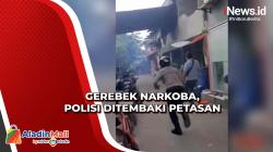 Penggerebekan Narkoba di Kampung Bahari Diwarnai Perlawanan, Polisi Ditembaki Petasan