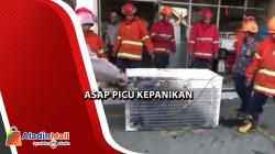 Heboh! Minimarket Nyaris Terbakar Pengunjung Berhamburan di Nganjuk
