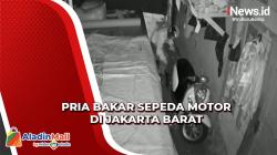 Pembakaran Motor di Jakarta Barat Dipicu Rasa Cemburu