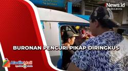 Buron 10 Bulan, DPO Pencuri Pikap Diringkus Polisi saat Bawa Angkot