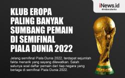 Infografis Klub Terbanyak yang Sumbang Pemain di Semifinal Piala Dunia 2022