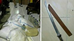 Gelar Operasi Pekat, Polres Bolsel Tangkap 11 Tersangka Miras, Sajam dan Judi 