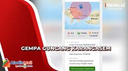 Gempa Magnitudo 5,2 Guncang Karangasem, Tidak Berpotensi Tsunami