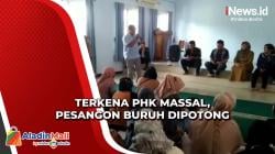 Pesangon Buruh Pabrik Sepatu di Karawang Dipotong usai Terkena PHK Massal