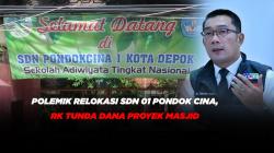 Polemik Relokasi SDN 01 Pondok Cina, Ridwan Kamil Tunda Dana Proyek Masjid