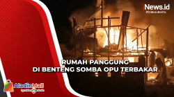 Rumah Panggung di Benteng Somba Opu Ludes Terbakar, Begini Kondisinya