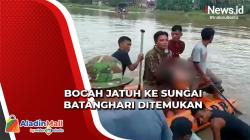 Satu dari Tiga Bocah Tenggelam di Sungai Batanghari Ditemukan