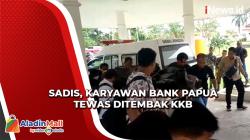 KKB Tembak Karyawan Bank Papua di Pasar Sinak