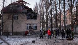 Rusia Mengganas, Hancurkan 2 Gedung Pemerintah Ukraina Pakai Drone Kamikaze