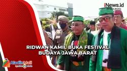 Disambut Palang Pintu, Gubernur Jabar Buka Festival Budaya Jawa Barat di Alun-Alun Depok
