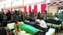 Sambut Hari Juang Kartika, Kodam XIII/Merdeka Gelar Donor Darah hingga Sunatan Massal<