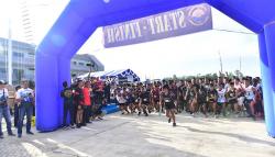 Koarmada III Gelar Lomba Fun Run dan Dayung Perahu Karet