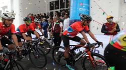 320 Pesepeda Tour de Linggarjati Kuningan Dilepas, Tempuh Rute Menantang 63,4 Km<