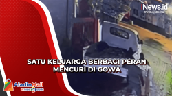 Himpitan Ekonomi, Satu Keluarga Berbagi Peran Mencuri di Gowa