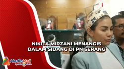 Minta Dibebaskan, Nikita Mirzani Menangis dalam Sidang di PN Serang
