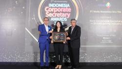 MNCN Raih Best Corporate Secretary in Broadcasting Industry 