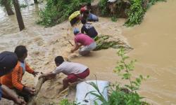 Tanggul Sungai Kaliombo Jebol, Ratusan Rumah di Pati Terendam Banjir